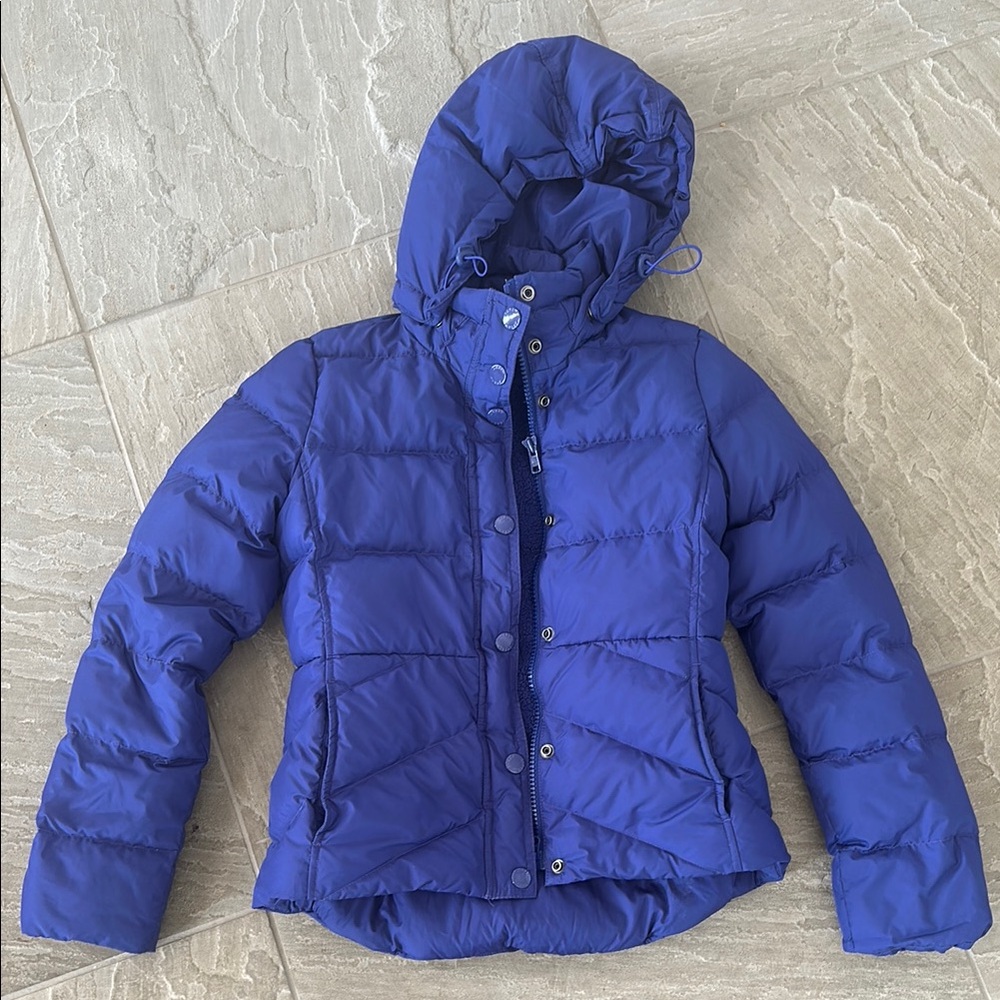 J. Crew Puffer with Hood